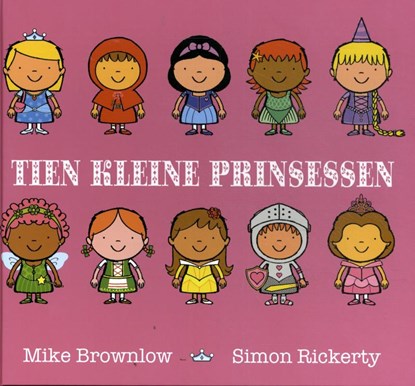 Tien kleine prinsessen, Mike Brownlow - Gebonden - 9789463132589