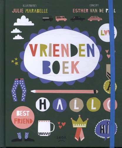 Vriendenboek Snor, Esther van de Paal ; Julie Marabelle - Gebonden - 9789463141062