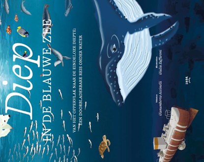 Diep in de blauwe zee, Gianumberto Accinelli - Gebonden - 9789463141383