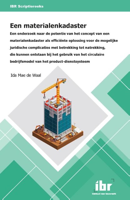 Een materialenkadaster, I.M. de Waal - Paperback - 9789463150545