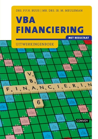 VBA Financiering met resultaat, M. Meuleman ; P.F.H. Buijs - Paperback - 9789463171090