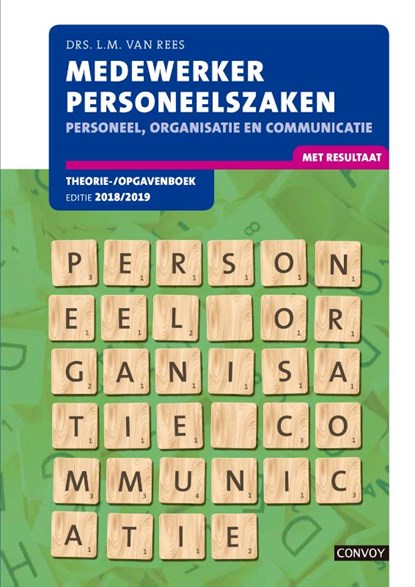 Medewerker Personeelszaken Personeel Organisatie Communicatie 2018/2019, L.M. van Rees - Paperback - 9789463171168