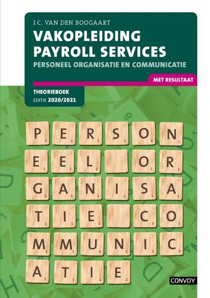 VPakopleiding Payrol Services 2020-2021 Theorieboek, J.C. van den Boogaart - Paperback - 9789463172134