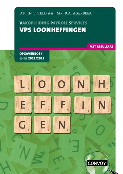 VPS Loonheffingen 2021-2022 Opgavenboek, D.R. in 't Veld - Paperback - 9789463172462