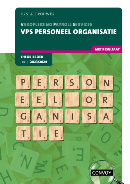 VPS Personeel Organisatie 2023/2024 Theorieboek, A. Brouwer - Paperback - 9789463173643