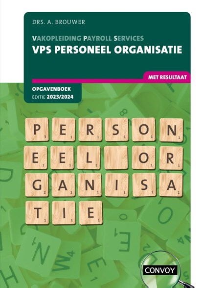 VPS Personeel organisatie 2023/2024 Opgavenboek, A. Brouwer - Paperback - 9789463173650