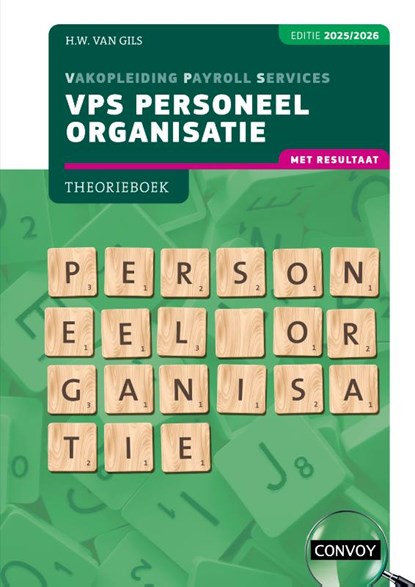 VPS Personeel Organisatie 2025/2026 Theorieboek, H.W. van Gils - Paperback - 9789463174954