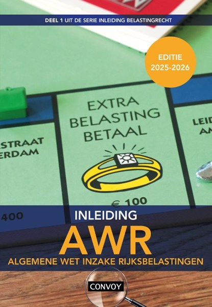 Inleiding Algemene Wet inzake Rijksbelastingen (AWR) 2025/2026, C.J.M. Jacobs - Paperback - 9789463175029