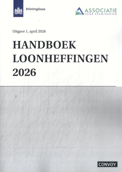 Handboek loonheffingen 2026, niet bekend - Paperback - 9789463175524