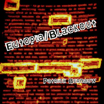 Eutopia/Blackout, Patrick Bernauw - Paperback - 9789463185677