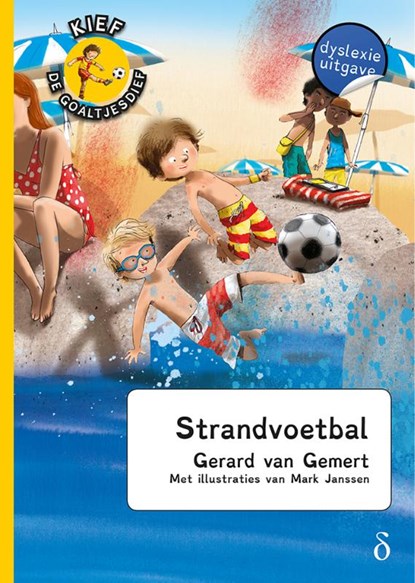 Strandvoetbal - dyslexie uitgave, Gerard van Gemert - Gebonden - 9789463242325