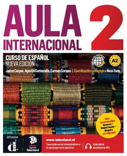 Aula Internacional 2 - Libro del alumno - Talenland versie A2 Libro del alumno, Jaime Corpas ; Agustín Garmendia ; Carmen Soriano - Paperback - 9789463250016