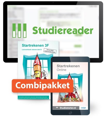 Combipakket Studiereader Rekenen 3F WL48, Rieke Wynia - Paperback - 9789463260831