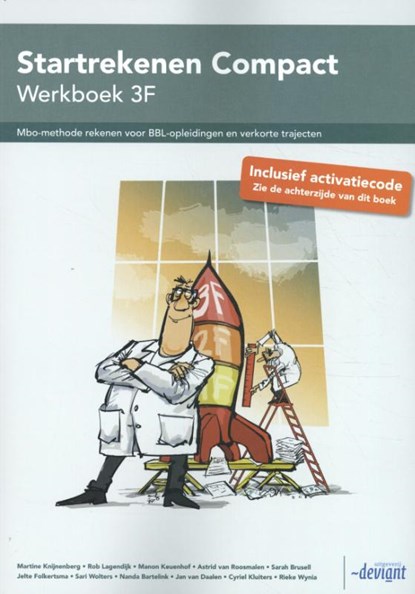 Startrekenen Compact 3F Werkboek, Rieke Wynia - Paperback - 9789463261456