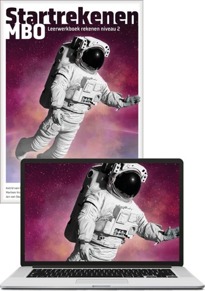 Startrekenen MBO | geheel digitaal met extra werkboek niv. 3-4, niet bekend - Paperback - 9789463265836