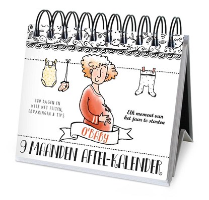 9 maanden - Aftelkalender, Pauline Oud - Gebonden - 9789463339902