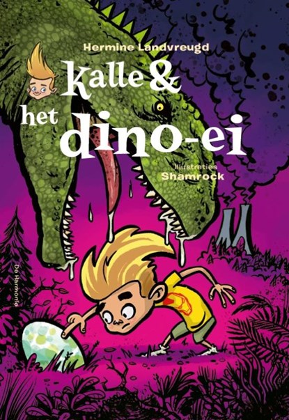 Kalle en het dino-ei, Hermine Landvreugd - Gebonden - 9789463361002