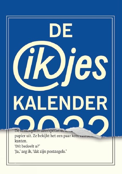 De ikjeskalender 2022, Arjen Ribbens - Paperback - 9789463361286