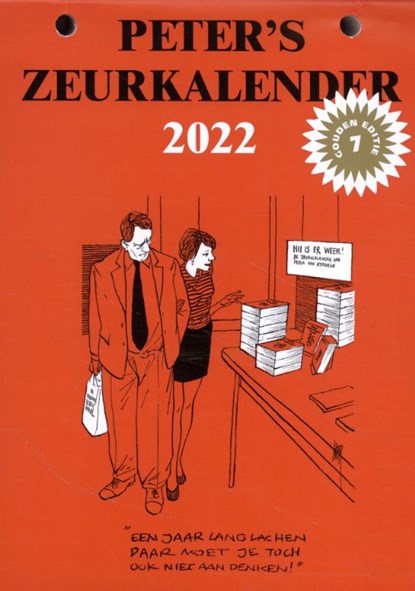 Peter's Zeurkalender 2022, Peter van Straaten - Paperback - 9789463361293