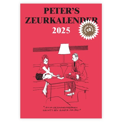 Peter's Zeurkalender 2025 2025, Peter van Straaten - Paperback - 9789463362009