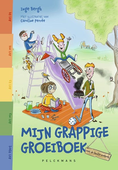 Mijn grappige groeiboek, Bergh Inge - Gebonden - 9789463373579