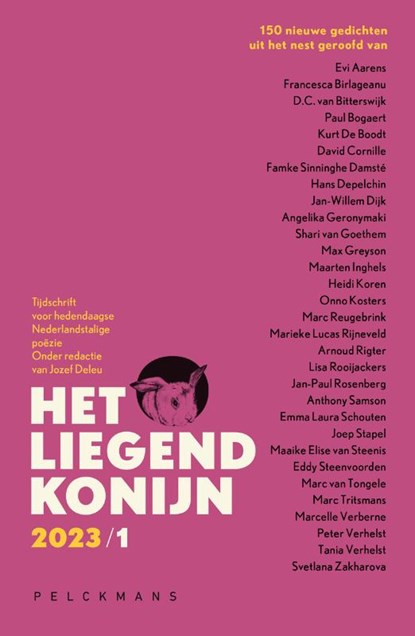 Het Liegend Konijn (jg. 21 nr. 1), Jozef Deleu - Paperback - 9789463374101