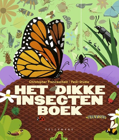 Het dikke insectenboek, Christopher Franceschelli ; Peski Studio - Gebonden - 9789463376075