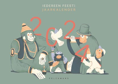 Iedereen feest 2024 - kalender, Orbit vzw - Losbladig - 9789463376518