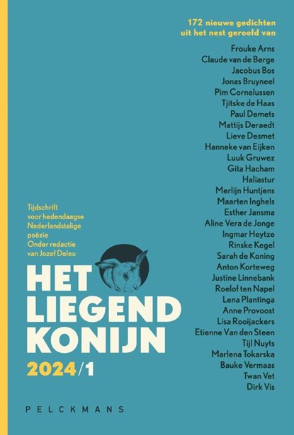 Het Liegend Konijn 2024/1, Jozef Deleu - Paperback - 9789463377652