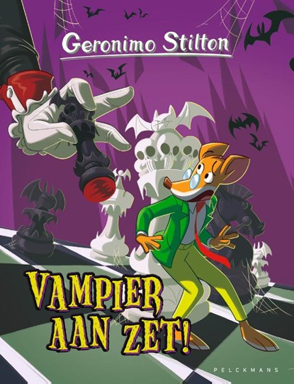 Vampier aan zet! (95), Geronimo Stilton - Gebonden - 9789463377775