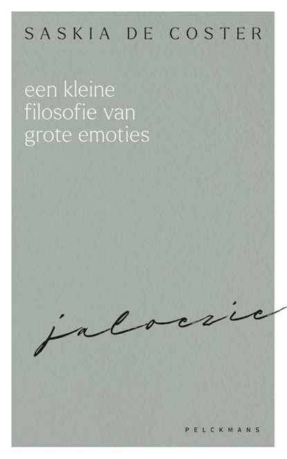Een kleine filosofie van grote emoties: Jaloezie, Saskia De Coster - Paperback - 9789463378154