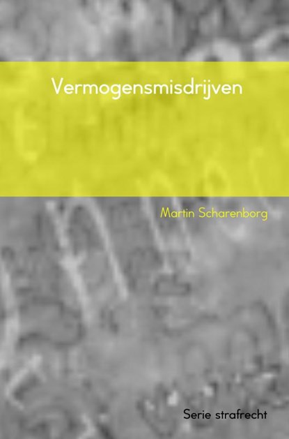 Vermogensmisdrijven, Martin Scharenborg - Paperback - 9789463425827