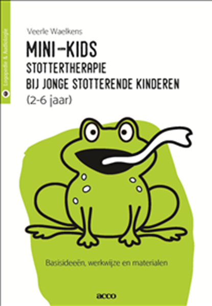 Mini-kids stottertherapie bij jonge kinderen, Veerle Waelkens - Paperback - 9789463441926