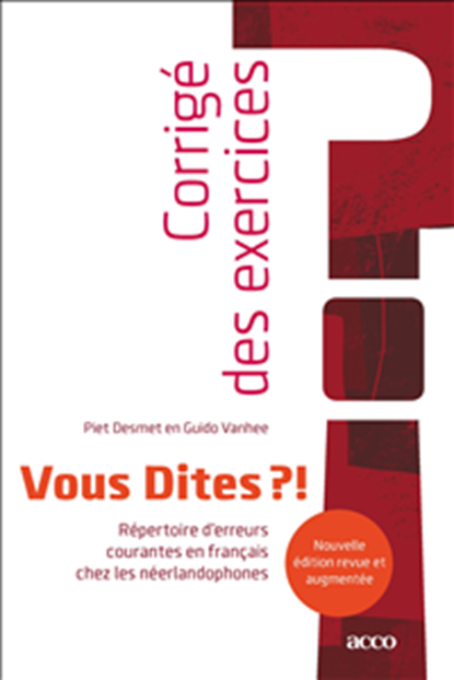 Vous Dites ?!, Piet Desmet ; Guido Vanhee - Paperback - 9789463442763