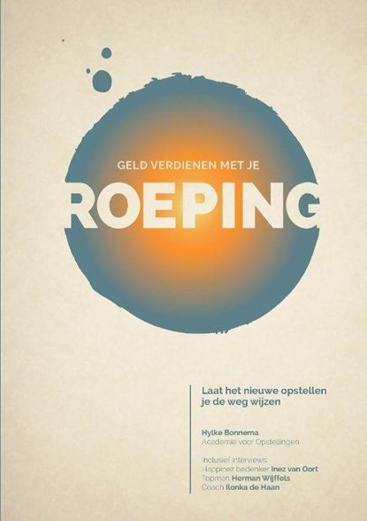 Geld verdienen met je roeping, Hylke Bonnema - Gebonden - 9789463452618