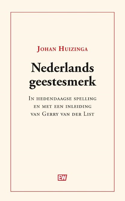 Nederlands geestesmerk, Johan Huizinga - Paperback - 9789463480673