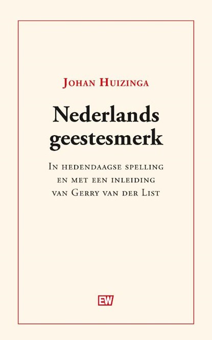 Nederlands geestesmerk, Johan Huizinga - Paperback - 9789463480673