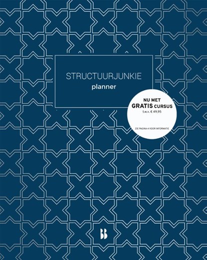 Structuurjunkie planner (klein), Cynthia Schultz - Paperback - 9789463490962