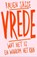 Vrede, Rolien Sasse - Paperback - 9789463496544