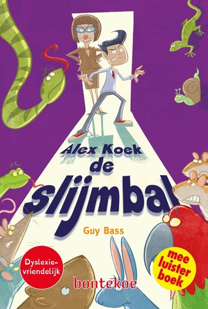 Alex koek de slijmbal, Guy Bass - Gebonden - 9789463520195