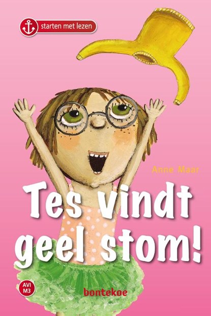 Tes vindt geel stom!, Anne Maar - Gebonden - 9789463521666