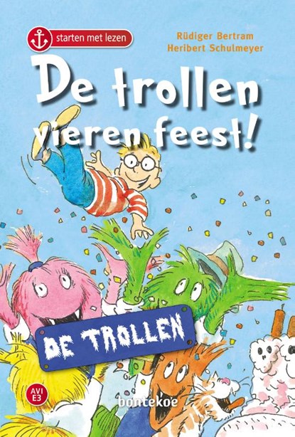 De trollen vieren feest!, Rüdiger Bertram - Gebonden - 9789463524438