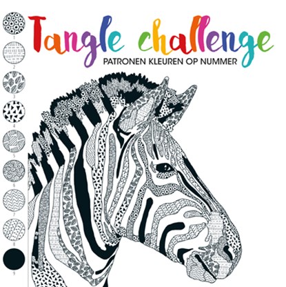 Tangle challenge, Vitataal - Paperback - 9789463540193