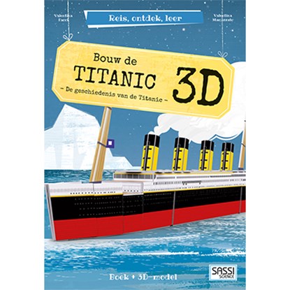 Bouw de Titanic 3D,  - Gebonden - 9789463542173
