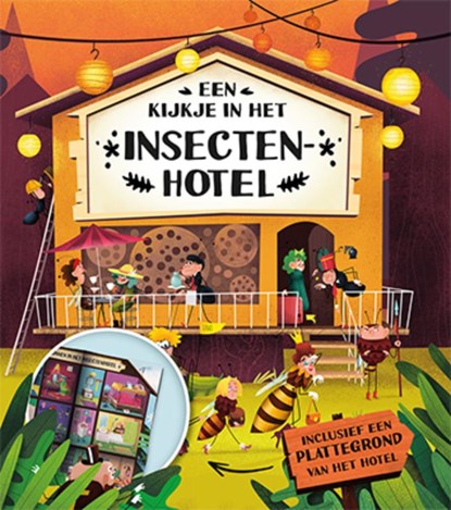 Een kijkje in het Insectenhotel, niet bekend - Gebonden - 9789463547383
