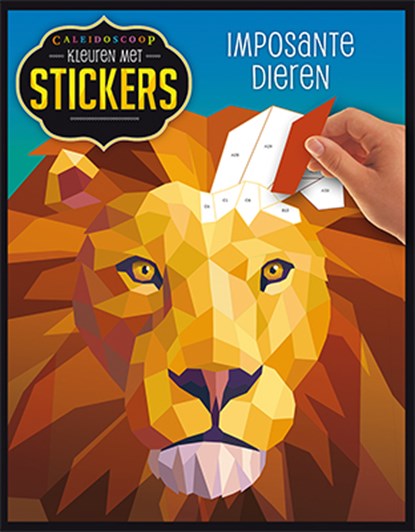 Kleuren met stickers Imposante dieren, niet bekend - Paperback - 9789463547444