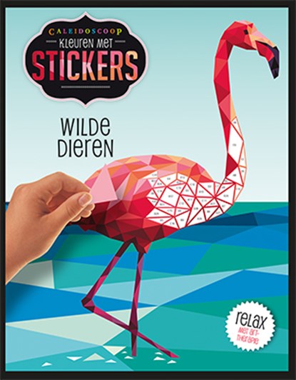 Kleuren met stickers - Wilde dieren, niet bekend - Paperback - 9789463547468