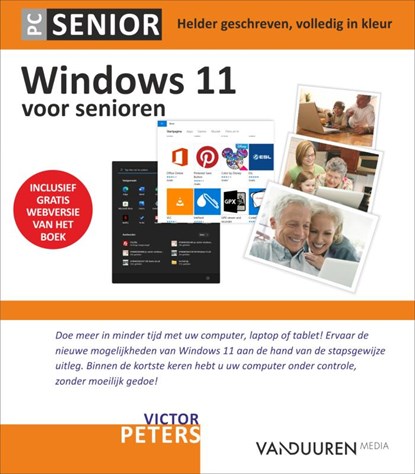 Windows 11 voor senioren, Victor G.B. Peters - Paperback - 9789463562485