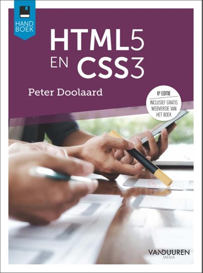 Handboek HTML5 en CSS, Peter Doolaard - Paperback - 9789463562645
