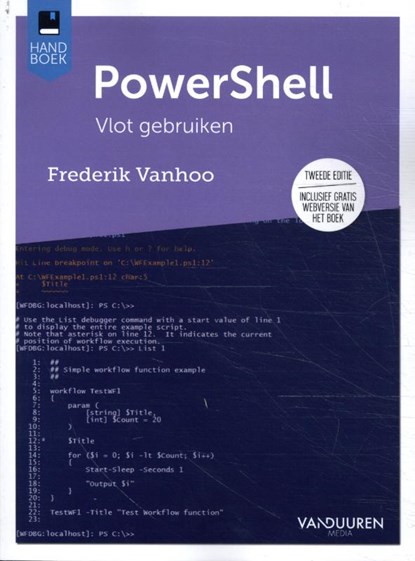 PowerShell vlot gebruiken, Frederik Vanhoo - Paperback - 9789463562881